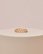 Heartbeat Gold 925 Sterling Silver Ring
