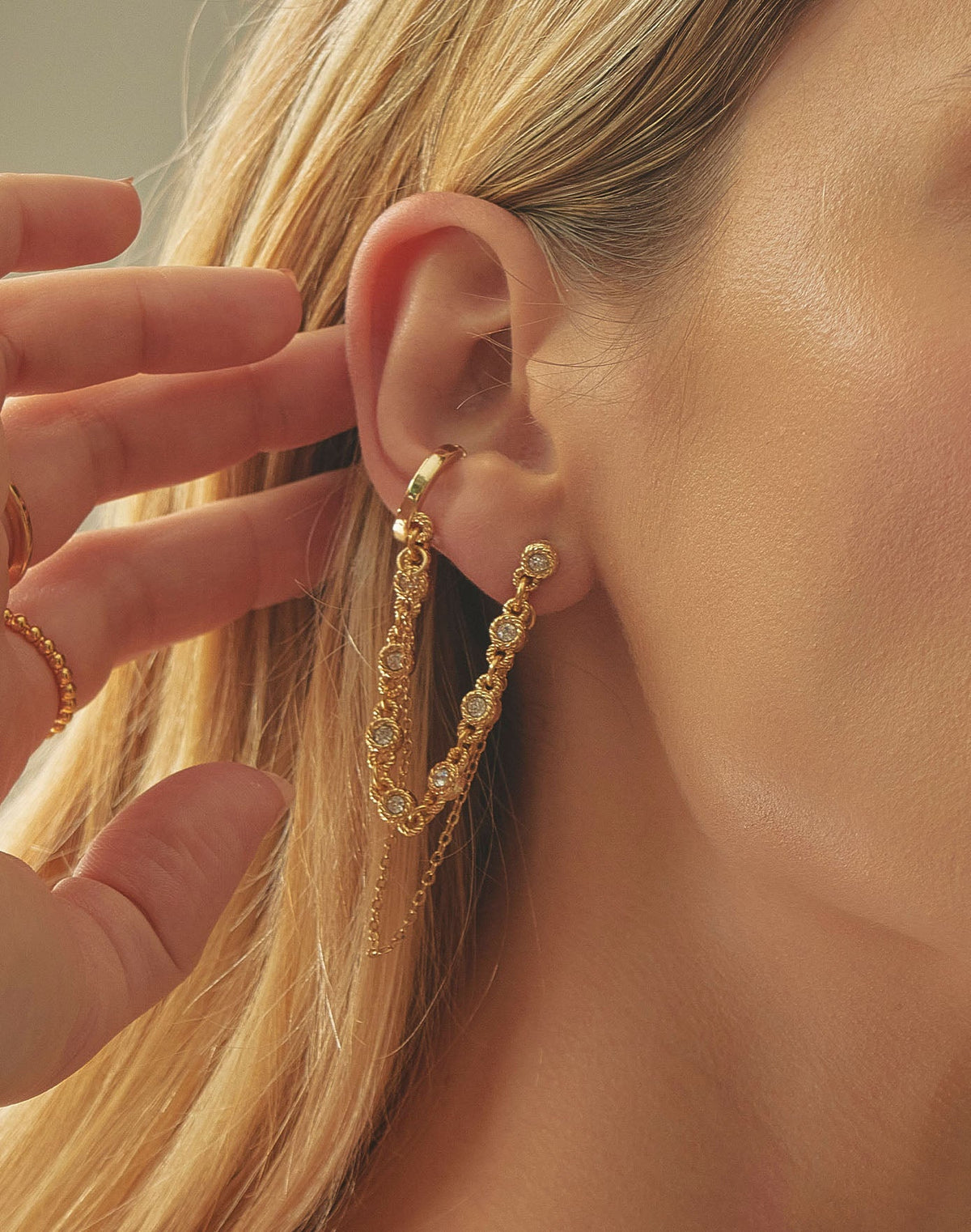 Aretes Lluvia