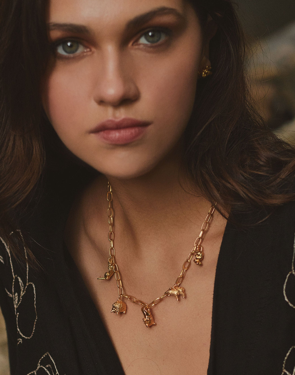 Collar + Aretes Minca