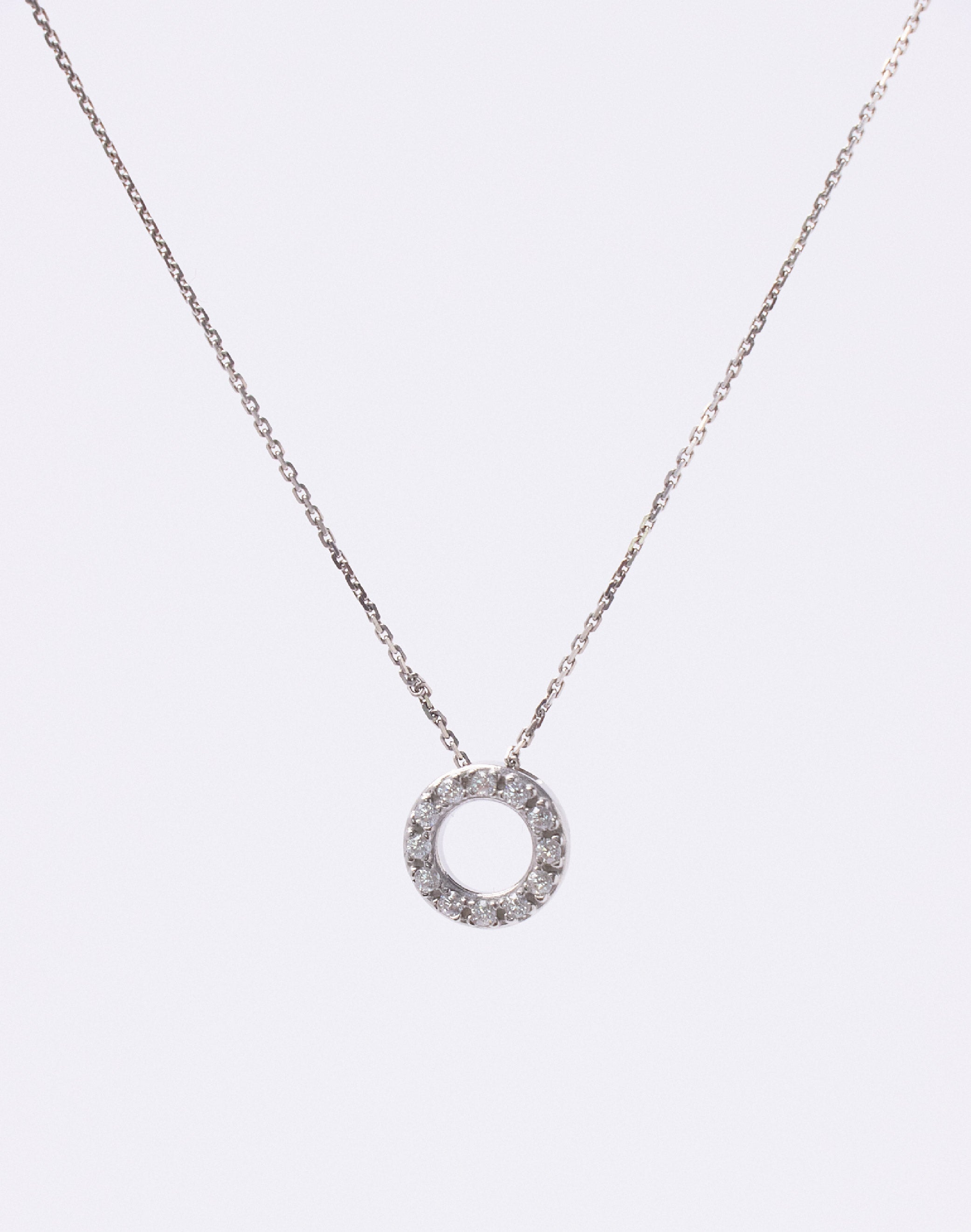 Collar en Plata 925 Aro Clear