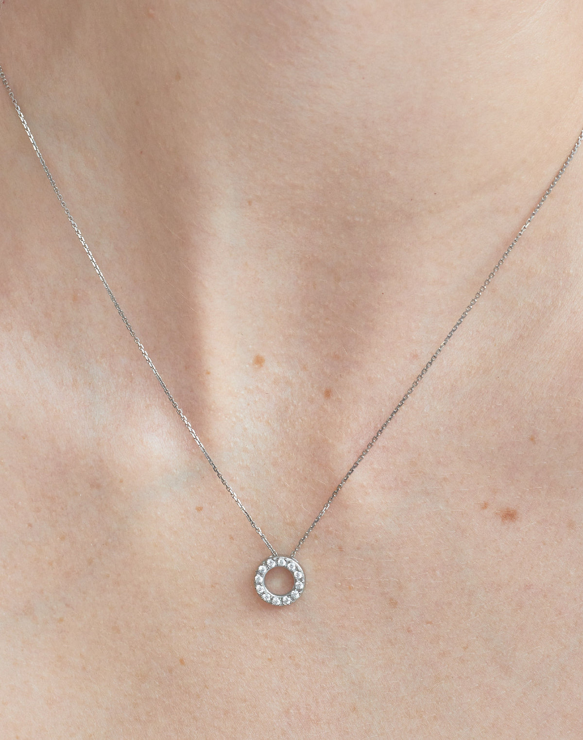 Collar en Plata 925 Aro Clear