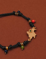 Colombia Map Bracelet