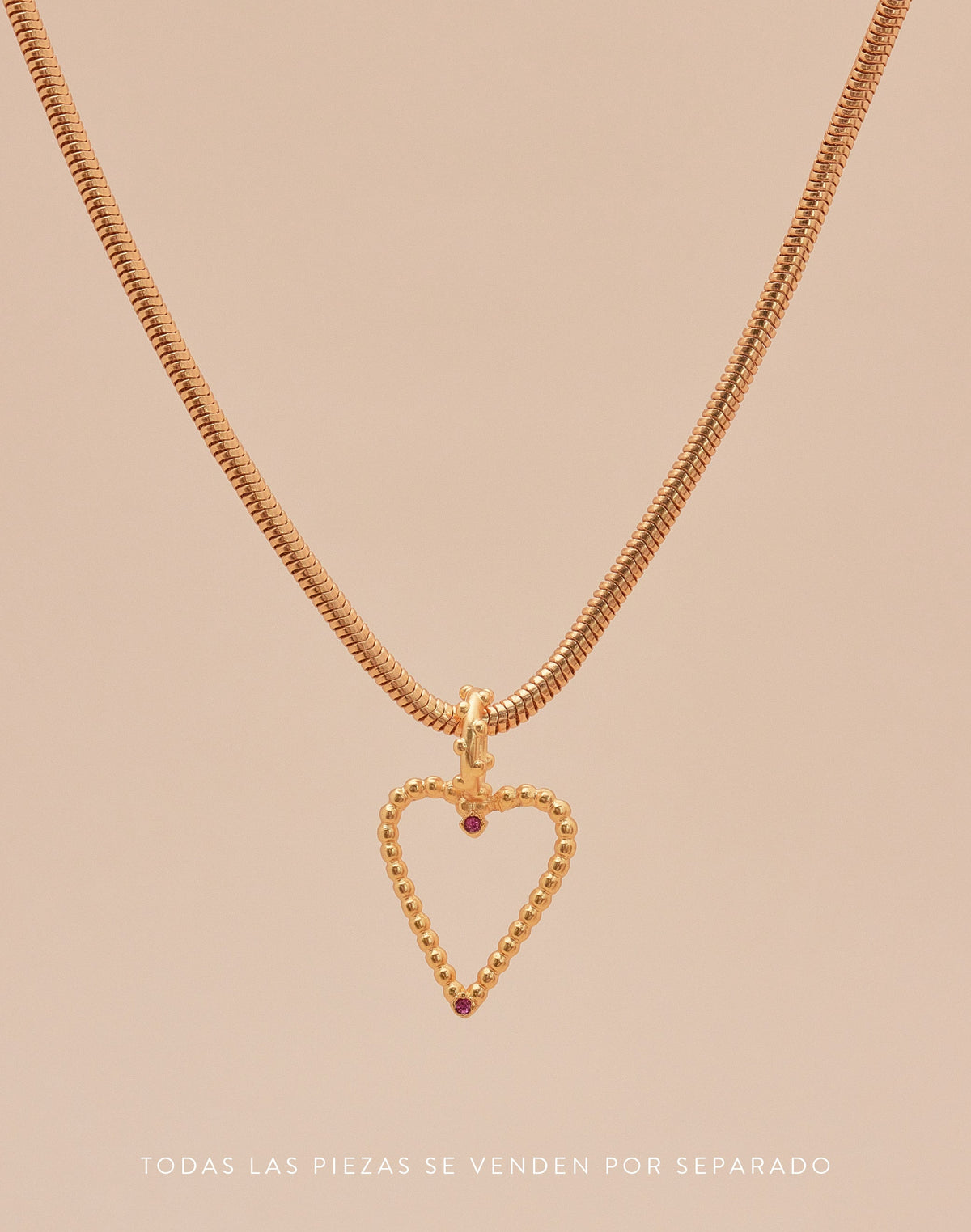 Maxi Charm Corazón Entorchado