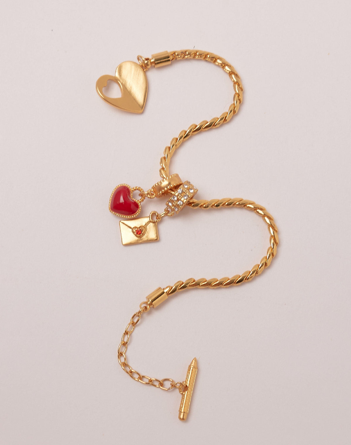 Pulsera de Charms Carta de Amor