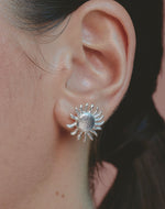 Set Collar + Aretes Sol y Luna