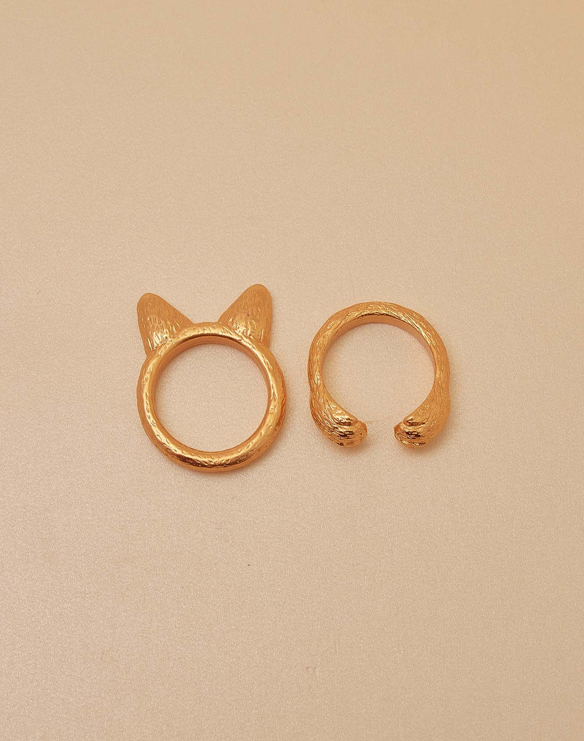Set de 2 Anillos Meow