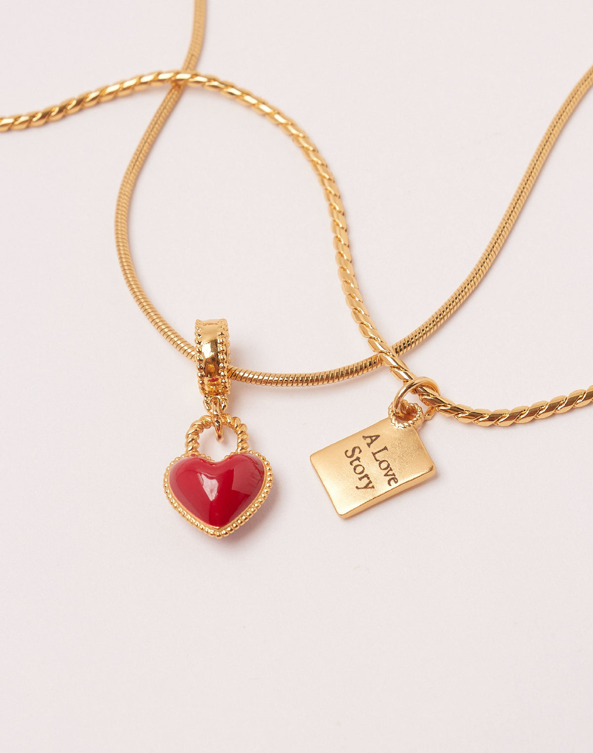 Set de 2 Collares Carta de Amor