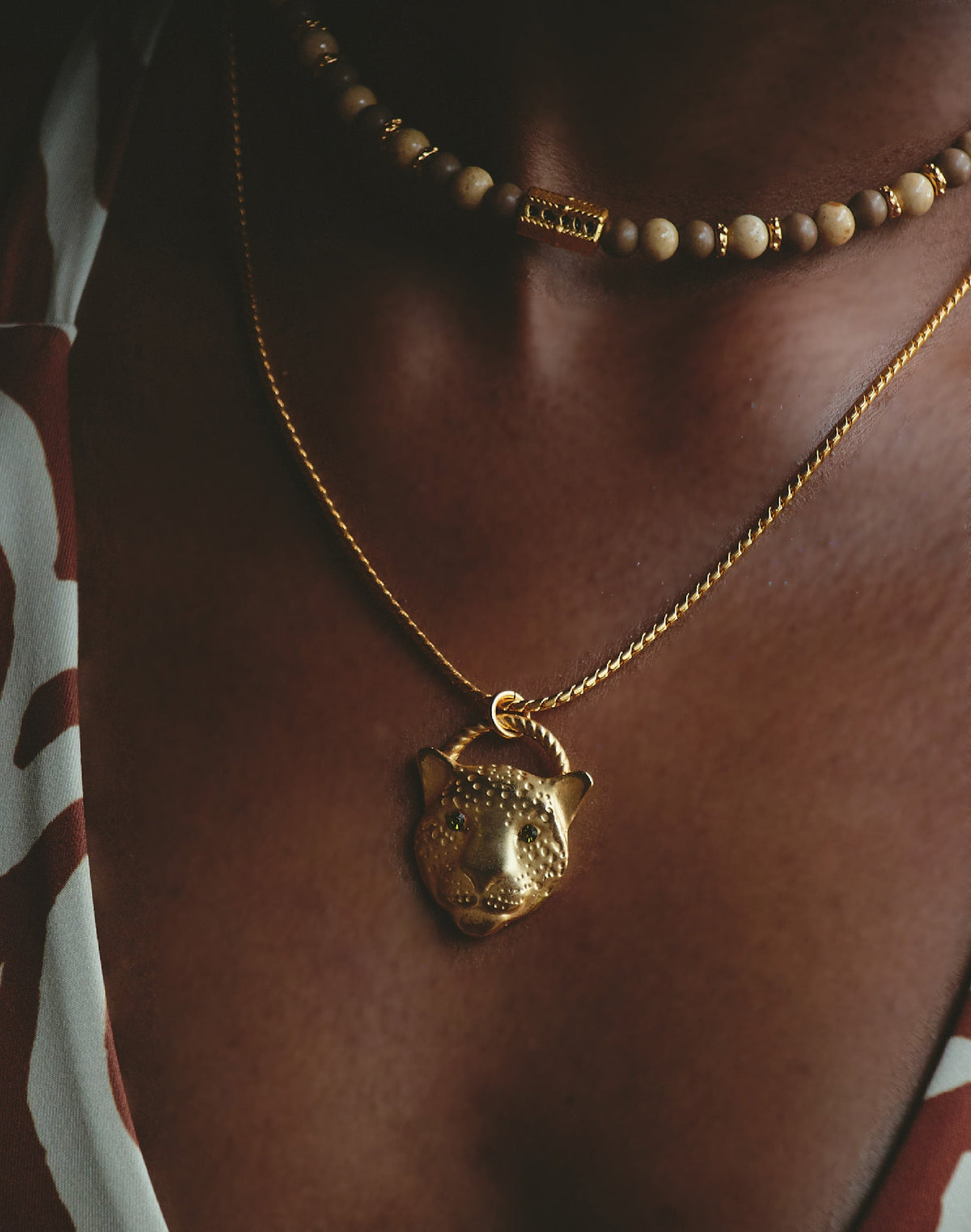 Set de 2 Collares Felino del Pacífico