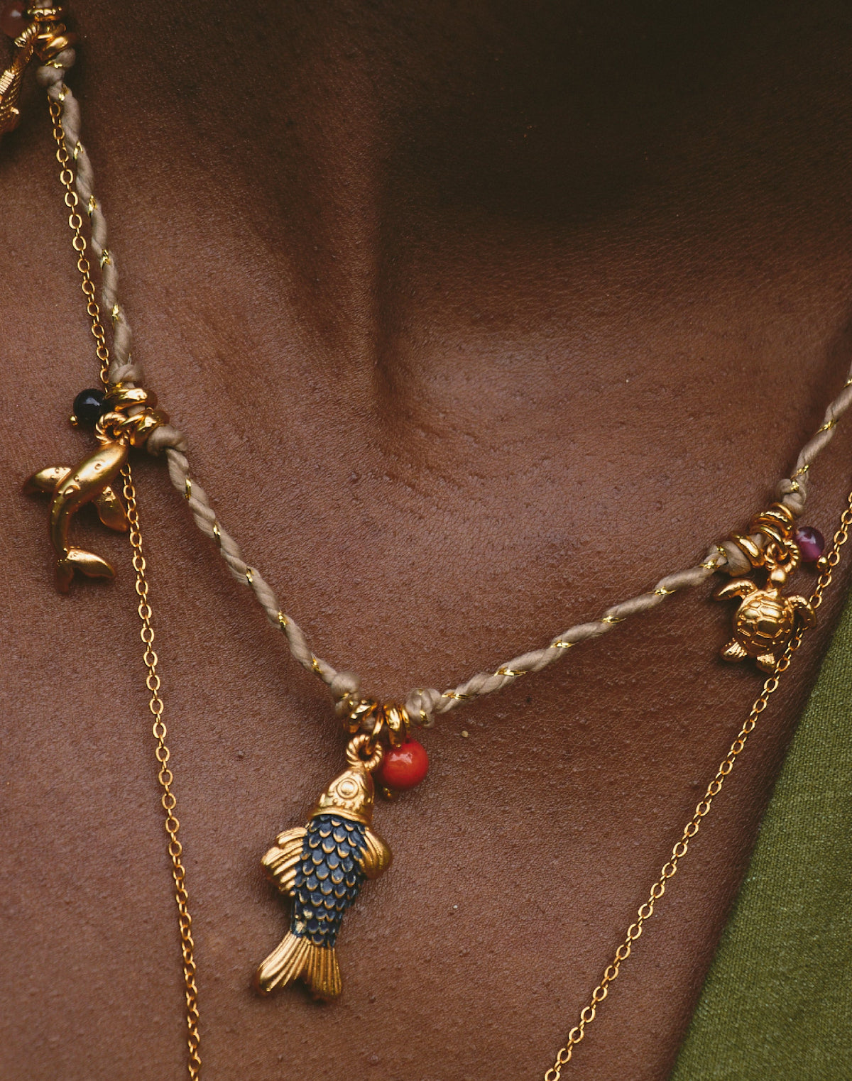 Set de 2 Collares Ocaso Tropical