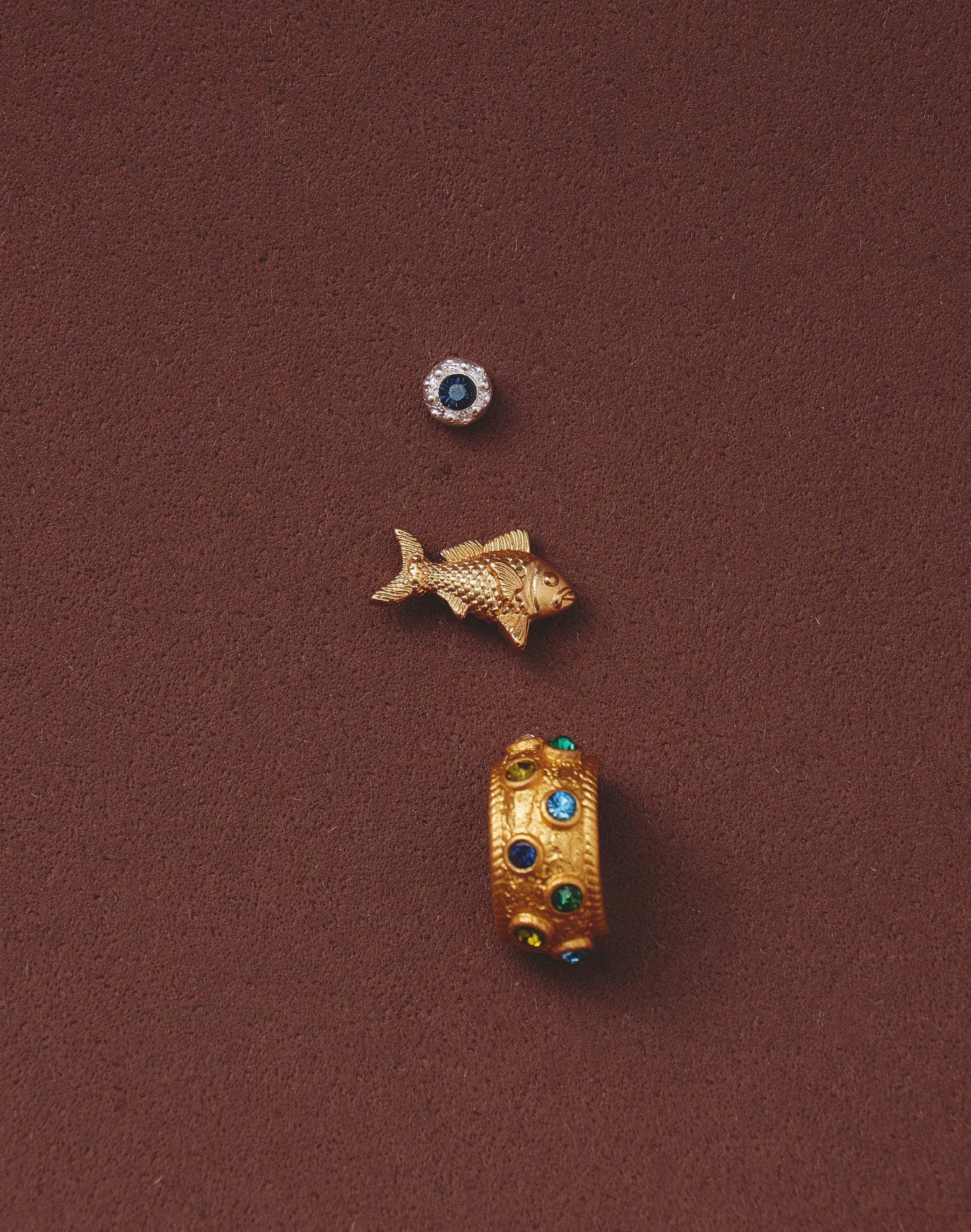 Set de 3 Aretes Raíces