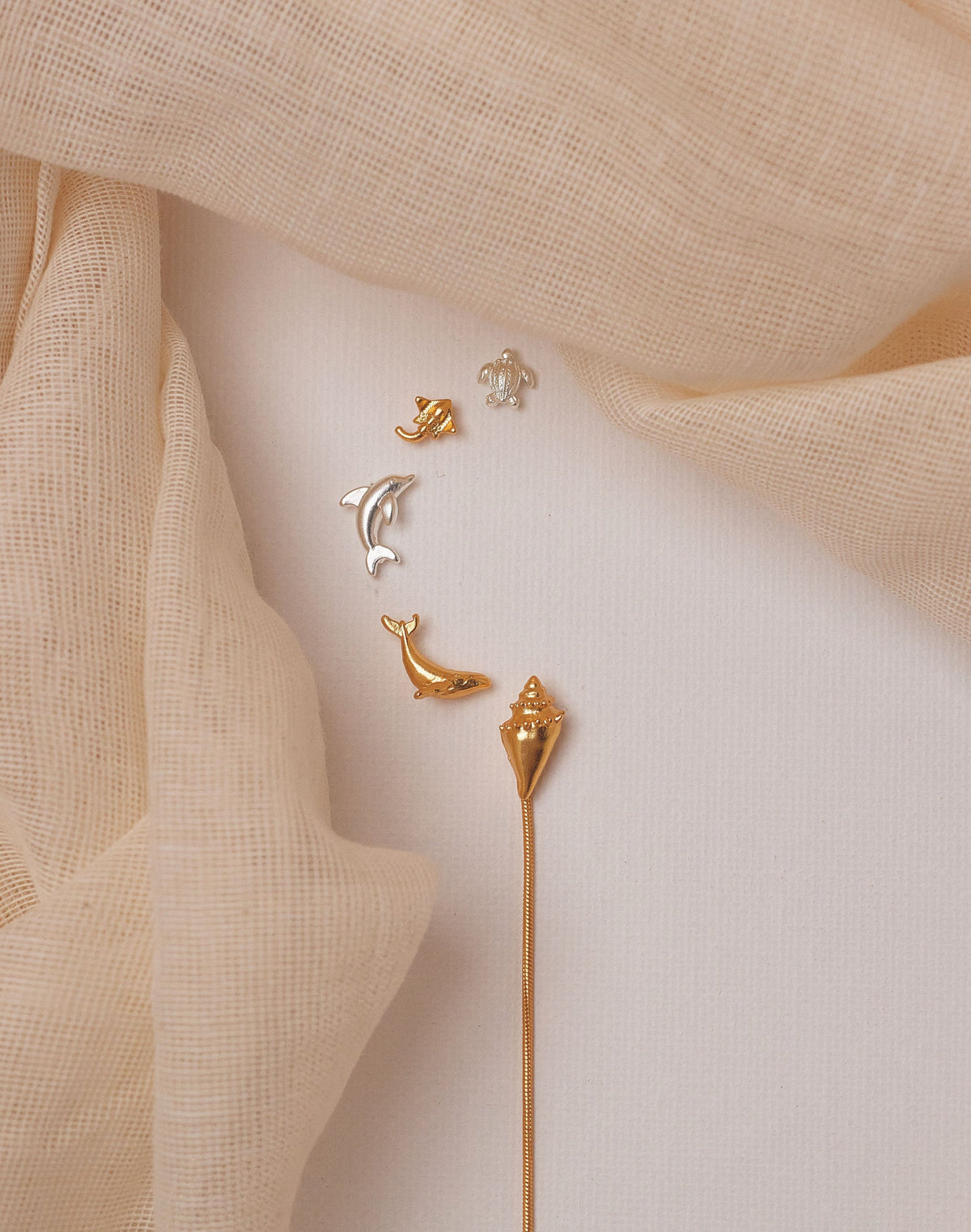 Set de 5 Aretes Deep Sea