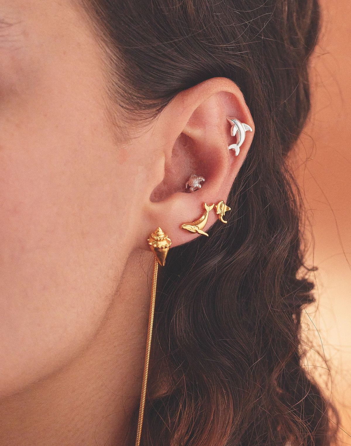 Set de 5 Aretes Deep Sea