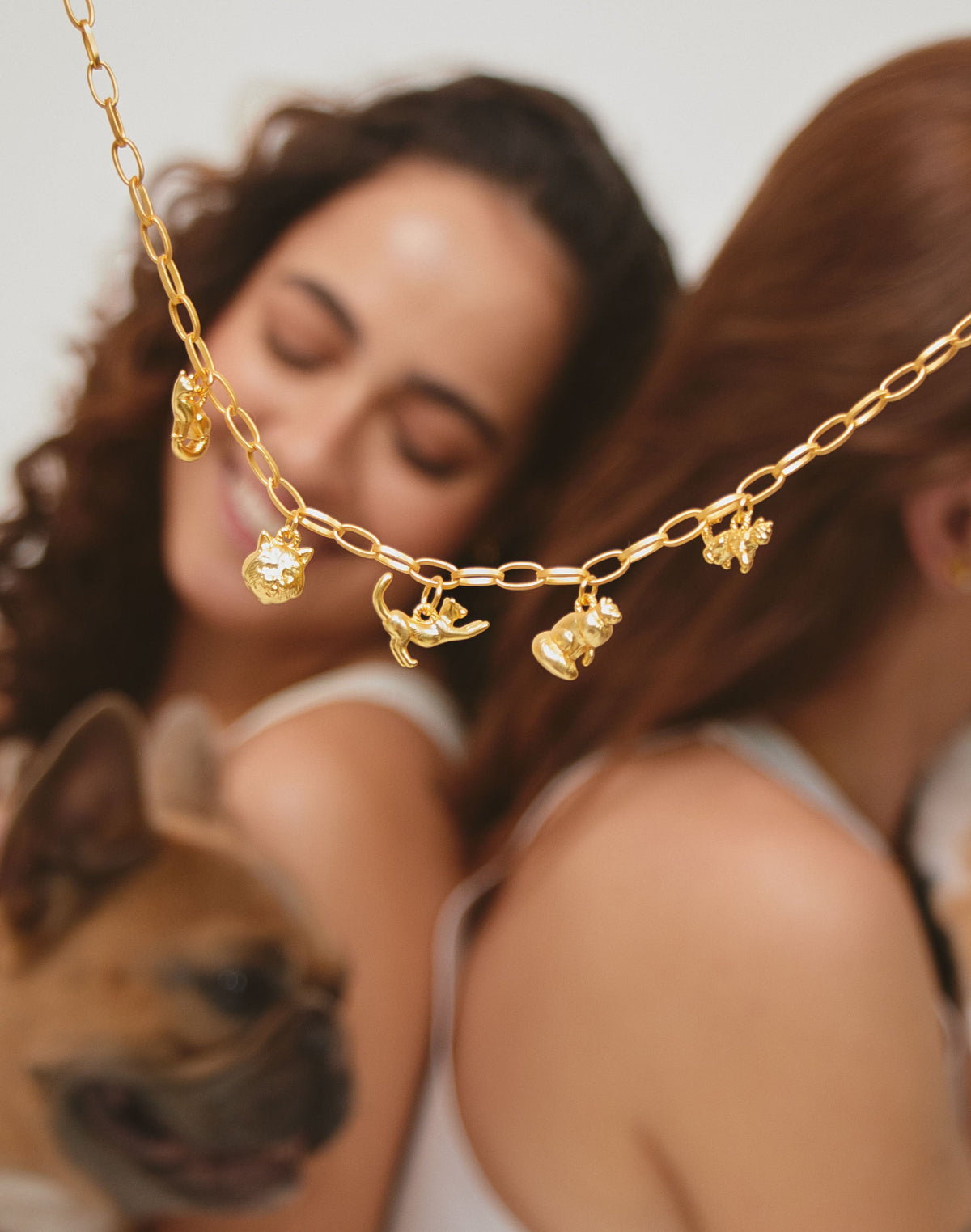 Set de Collar + Aretes Cat Lover