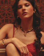 Sacred Elephant Necklace & Earrings Set