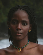 Jungle Frog Necklace & Earrings Set