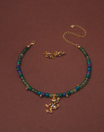 Jungle Frog Necklace & Earrings Set