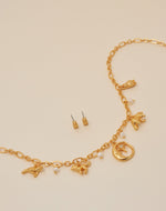 Set de Collar + Aretes Snow